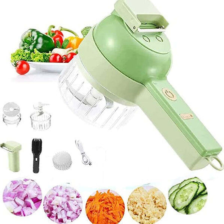 Tagliaverdure-Trita-Verdure-A-Batterie-Ricaricabile-Usb-Multifunzione-Portatile