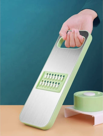 Tagliaverdure Tritatutto Multi Testa Q-kc13 Mandolino Multifunzionale 4 Lame Casa e cucina/Utensili da cucina/Affettaverdure e mandolini da cucina Trade Shop italia - Napoli, Commerciovirtuoso.it