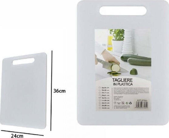 Tagliere-In-Plastica-Con-Manico-36-X-24-Cm-Tagliare-Verdure-Frutta-Cucina-67582