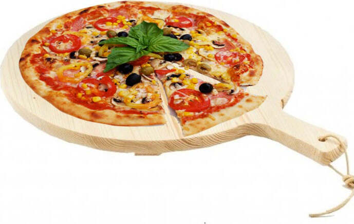 Tagliere-Per-Pizza-Rotondo-38-cm-In-Legno-Di-Abete-Con-Manico-Affettati-Cucina
