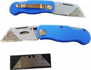 Taglierino-Professionale-Cutter-Con-Tappo-E-Lame-Acciaio-Ricariche-Per-Elettronica-Bricolage-Modellismo