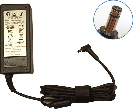 TAIFU Alimentatore adattatore 19V 65W 3,42A connettore 4,00x1,3 mm