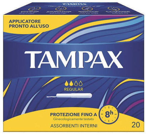 Tampax blue box regular 20pz