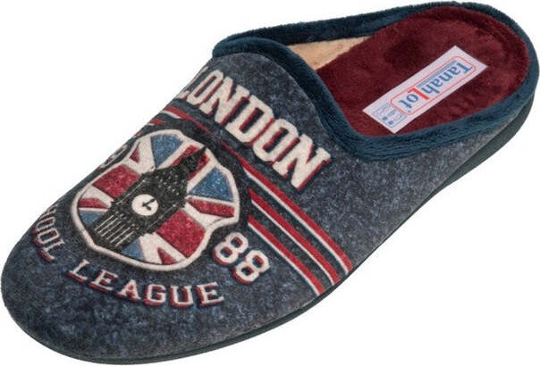 TanahLot-pantofole-ciabatte-uomo-stampa-London-in-tessuto-morbido
