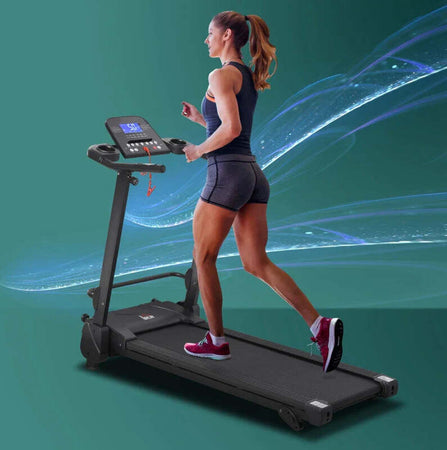 Tapis-Roulant-Elettrico-Pieghevole-Salvaspazio,-Velocità-14km/h,-Monitor-LCD-5-Programmi-e-Presa-USB,-per-Casa-e-Ufficio,-Motore-750W,-Nero-YT2A90-225YT2