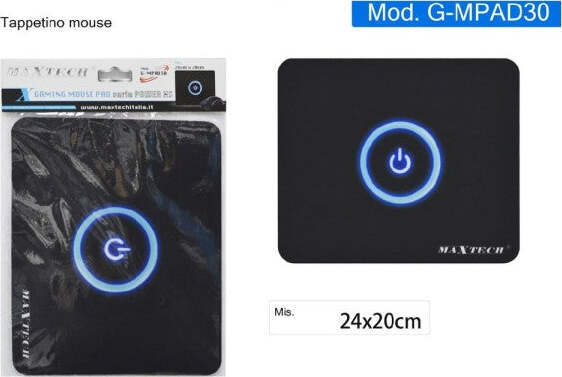 Tappetino-Mouse-Antiscivolo-Tappeto-Gaming-Pad-Sfondo-Tasto-Accensione-G-mpad30