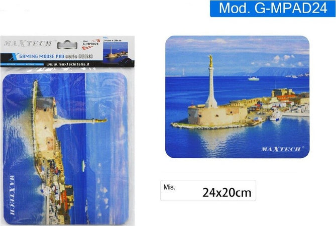 Tappetino Mouse Pad Tappeto Poggiapolso Gaming Design Paesaggio Citta G-mpad24 Informatica e Videogiochi > Accessori PC > Mouse e Tastiere PC Trade Shop italia - Napoli, Commerciovirtuoso.it