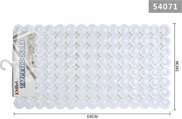 Tappeto-Antiscivolo-Cerchi-Bianco-Vasca-Doccia-Rettangolare-Bagno-38x68cm-54071