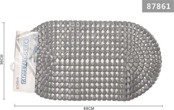 Tappeto-Antiscivolo-Ovale-Diamante-Grigio-Per-Vasca-Bagno-Doccia-36-X-66cm-87861