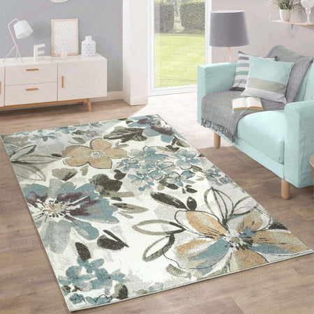 Tappeto-Arredo-Vintage-Varie-Misure-Fiori