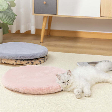 Tappeto-Cute-Pelliccia-Fluffy-Vari-Colori-Living-Stanza-Da-Letto-Salone-90x90-Cm