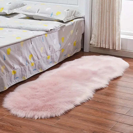 Tappeto-Cute-Rettangolare-Pelliccia-Fluffy-Colori-Living-Camera-Letto-60x110-Cm