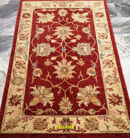Tappeto-Extra-Fine-Soltanabad-Gold-158x103cm-Rosso-E-Oro