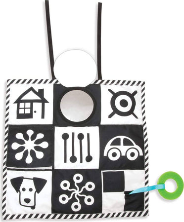 Tappeto Gioco Bambini E Neonati Alto Contrasto 3m+ 3in1 Triangle Tappetino Neonati Multi Colore Prima infanzia/Attività e intrattenimento/Tappetini gioco e palestrine Papau - Giammoro, Commerciovirtuoso.it
