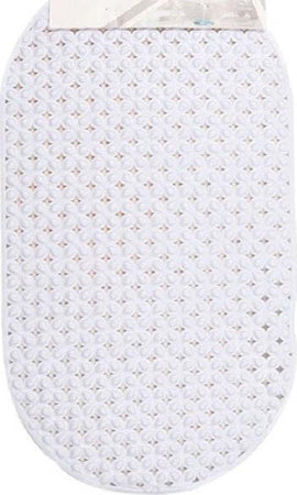 Tappeto-Per-Doccia-Antiscivolo-68x38cm-Tappetino-Vasca-Da-Bagno-Bianco-54074