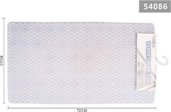 Tappeto-Per-Doccia-Tappetino-Vasca-Da-Bagno-Rettangolare-37-X-72-Cm-Bianca-54086