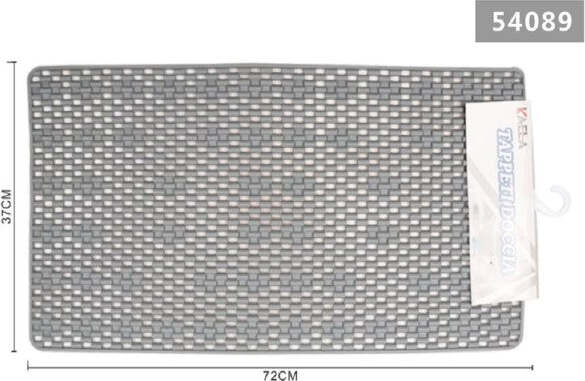 Tappeto-Per-Doccia-Tappetino-Vasca-Da-Bagno-Rettangolare-37-X-72-Cm-Grigio-54089