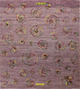 Tappeto Quadrato Lilla Raso Kilim Kaudani Susani 211x188cm Tappeto Glicine Moderno Floreale Ricamato Casa e cucina/Tessili per la casa/Tappeti e tappetini/Tappeti Mollaian Tappeti - Lecce, Commerciovirtuoso.it