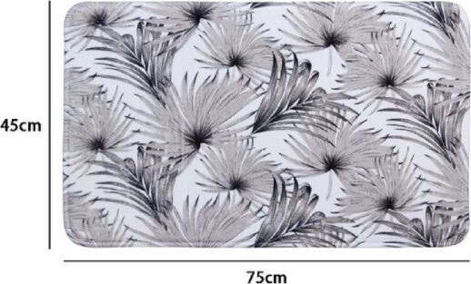 Tappeto-Tappetino-Per-Arredo-Bagno-45-X-75cm-Fantasia-Con-Stampa-Tropicale-87074