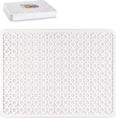 Tappeto-Tappetino-Per-Lavello-In-Plastica-Rettangolare-Cucina-Bianco-1192001