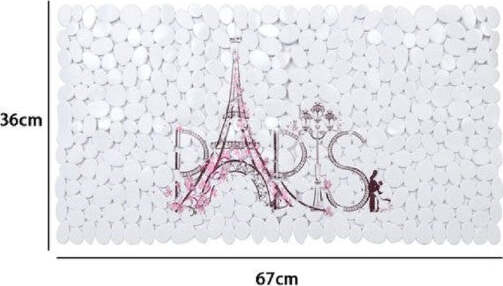 Tappeto-Tappetino-Pvc-Scritta-Paris-Antiscivolo-Vasca-Bagno-Doccia-67x36cm-87045