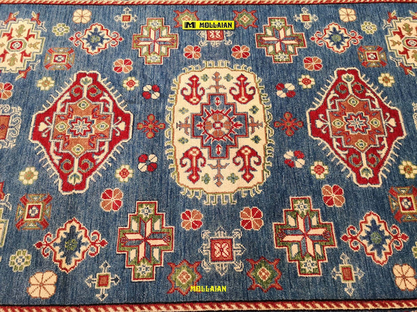 Tappeto-Uzbek-Kazak-Gold---Nuovo-212x153-Tappeto-Geometrico-Orientale-Originale