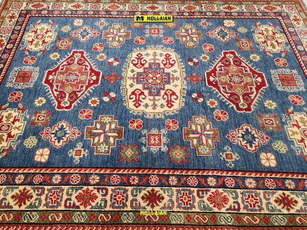 Tappeto-Uzbek-Kazak-Gold---Nuovo-212x153-Tappeto-Geometrico-Orientale-Originale