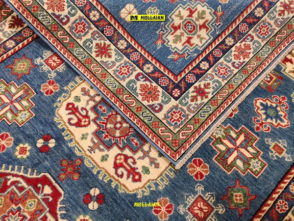 Tappeto-Uzbek-Kazak-Gold---Nuovo-212x153-Tappeto-Geometrico-Orientale-Originale