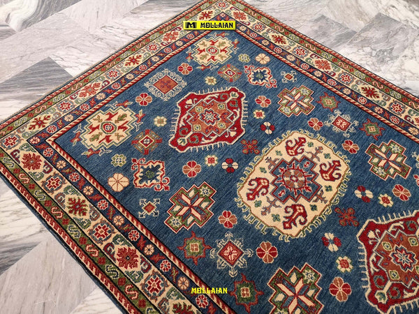 Tappeto-Uzbek-Kazak-Gold---Nuovo-212x153-Tappeto-Geometrico-Orientale-Originale