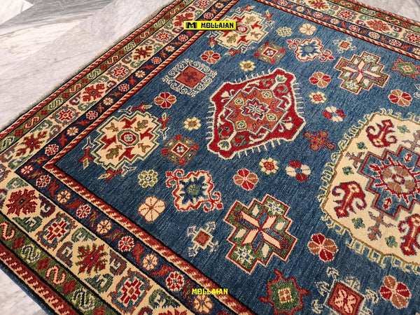 Tappeto-Uzbek-Kazak-Gold---Nuovo-212x153-Tappeto-Geometrico-Orientale-Originale