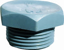 Tappo filettato in plastica PVC esagonale per contenitori Commercio Industria e Scienza/Idraulica pneumatici e tubatura/Raccordi/Raccordi per tubazioni/Raccordi filettati La Zappa - Altamura, Commerciovirtuoso.it