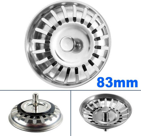 Tappo Lavello 83mm Cucina Ricambio Lavandino Rifiuti Scarico Piletta Universale Casa e cucina/Bagno/Accessori per il bagno/Accessori per la vasca/Tappi Trade Shop italia - Napoli, Commerciovirtuoso.it