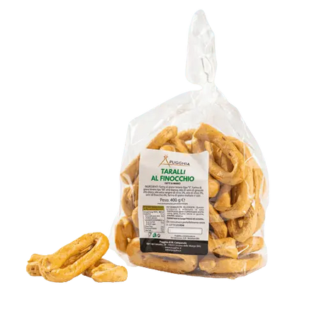 Taralli Pugliesi al Finocchio da 400 g. - Pugghia