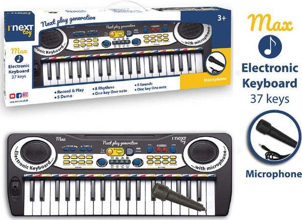 Tastiera-37-Tasti-con-Microfono-Max-I'Next