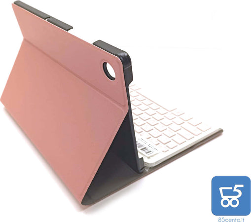 Tastiera wireless magnetica con cover portatile per samsung galaxy A8 layout Francese qwerty