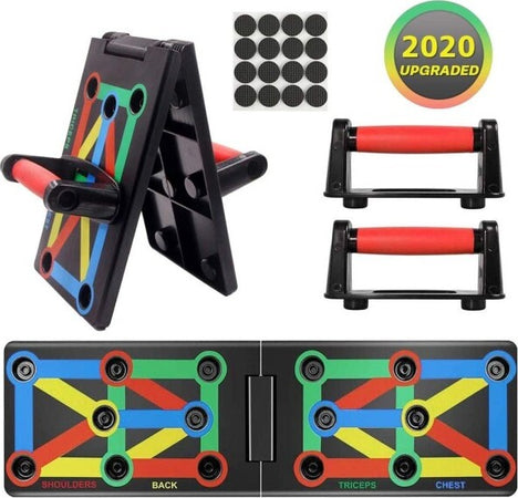 Tavola-Attrezzo-Allenamento-Esercizi-Con-Maniglie-Per-Flessioni-Multifunzionale