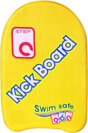 Tavoletta-Nuoto-Per-Bambini-43-X-30-Cm-Colore-Giallo-Kick-Board-Swim