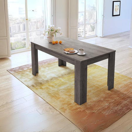 Tavolo allungabile Anthony 160x88x75 H cm colore ancona oak stile shabby