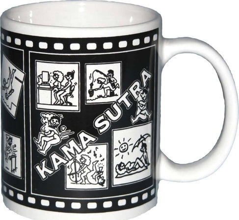Tazza Kama Sutra da Caffè Kamablack idea regalo Party Adulti Addio Nubilato Celibat Salute e cura della persona/Erotismo e contraccezione/Sex toys/Gadget per addio al nubilato e al celibato Kondorama - Martinsicuro, Commerciovirtuoso.it
