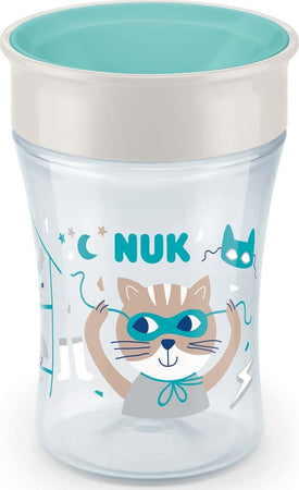TAZZA MAGIC CUP NUK 230ml Gatto Prima infanzia/Allattamento e pappa/Bicchieri salvagoccia La Casa Del Bebè - Napoli, Commerciovirtuoso.it