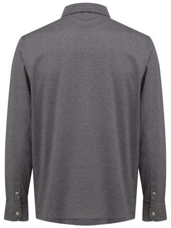 CANALI Camicia Canali grigio manica lunga da uomo