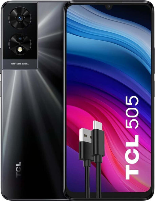 Tcl-505-4+128gb-6.75-Spacegrey-ita