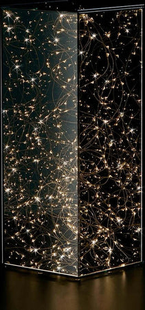 Teca parallelepipedo luminosa con LED a luce calda decorazione per interno Casa e cucina/Decorazioni per interni/Addobbi e decorazioni per ricorrenze/Decorazioni natalizie/Luci natalizie/Catene luminose per esterni MagiediNatale.it - Altamura, Commerciovirtuoso.it