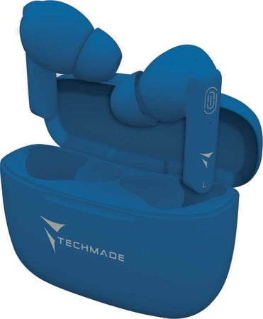 Techmade-auricolari-earbuds-t31-blue