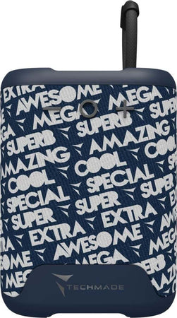 Techmade-Speaker-Portatile-Pattern-Blue