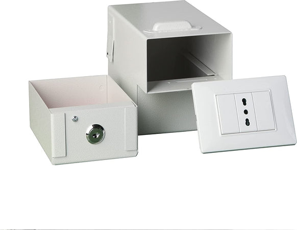 TECHNOMAX-CASSAFORTE-DA-MURO-SECUR-MAGIC-SCRIGNO-INVISIBILE-SM/2-110-x-180-mm-h.-125-mm