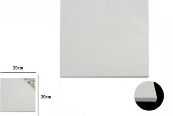 Tela-Telaio-Per-Pittura-Bianco-20x20x1.5-Cm-Quadrato-Universale-Artisti-53414a