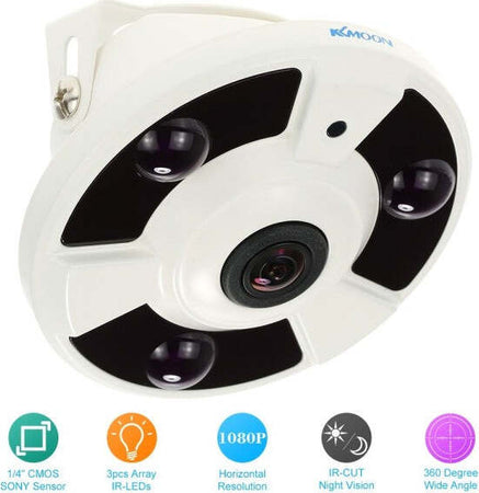 Telecamera-Ahd-360-Gradi-Fysh-Eye-Telecamere-Alta-Definizione-Ampia-Visione