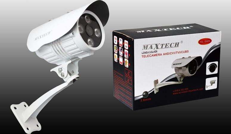 Telecamera Ahd/cvi/tvi/cubs 3.6mm Videosorveglianza Impermeabile Maxtech Tel-d005 Sistemi di Videosorveglianza Trade Shop italia - Napoli, Commerciovirtuoso.it