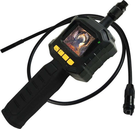 Telecamera-Con-Monitor-Endoscopica-4-Led-Luce-Cavo-Sonda-Flessibile-Ispezione